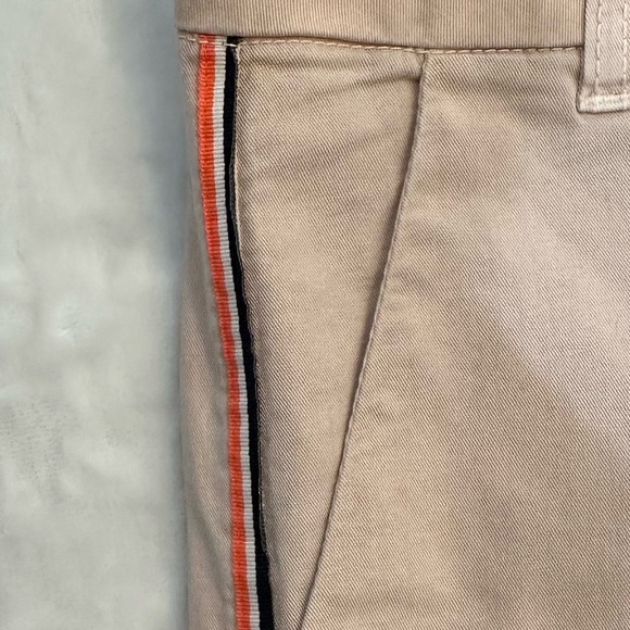 Sundry Streetwear Stripe Roll Up Trouser  in Pink Size 27 - Picture 7 of 12